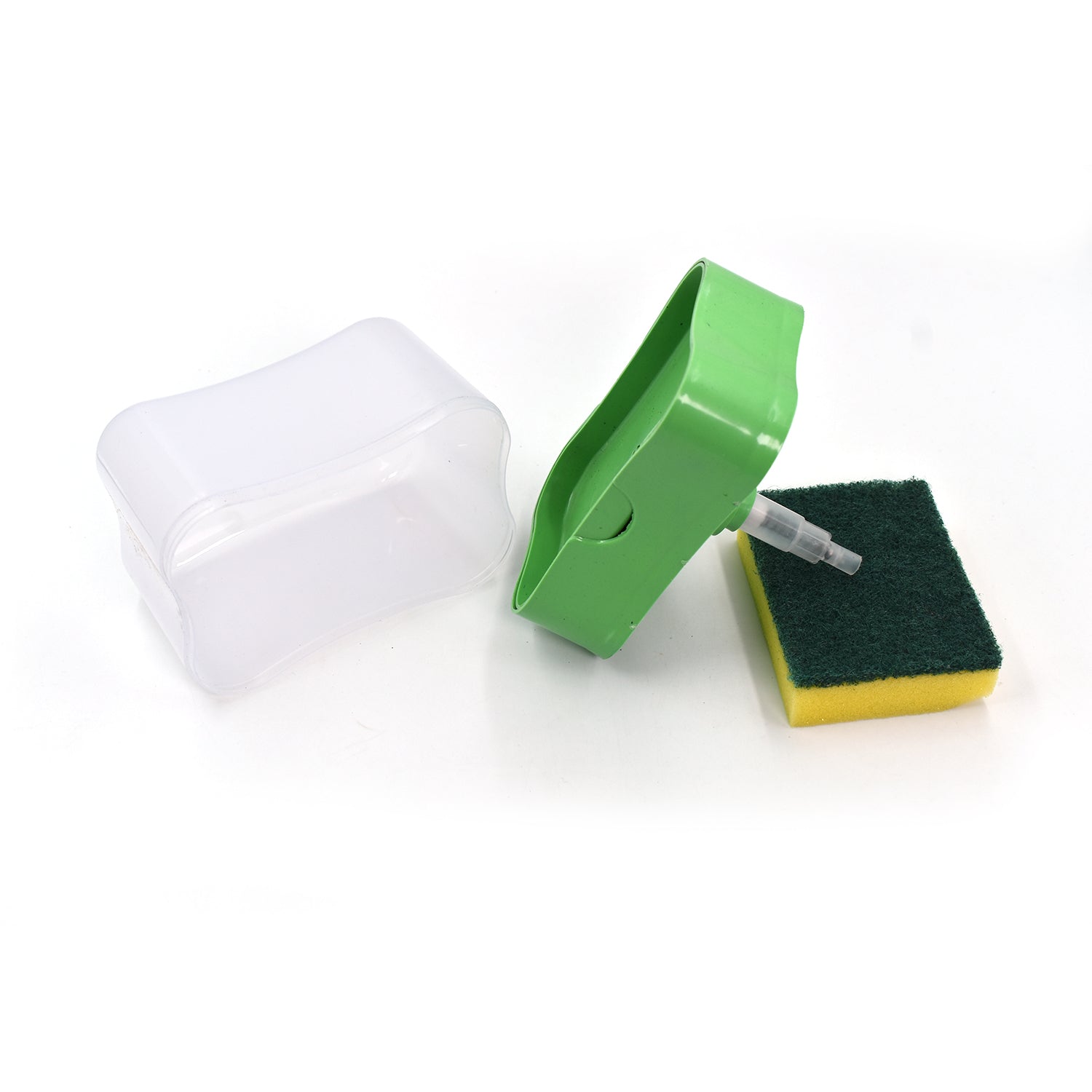 Plastic soap dispenser for multipurpose use Plastic soap dispenser for multipurpose use